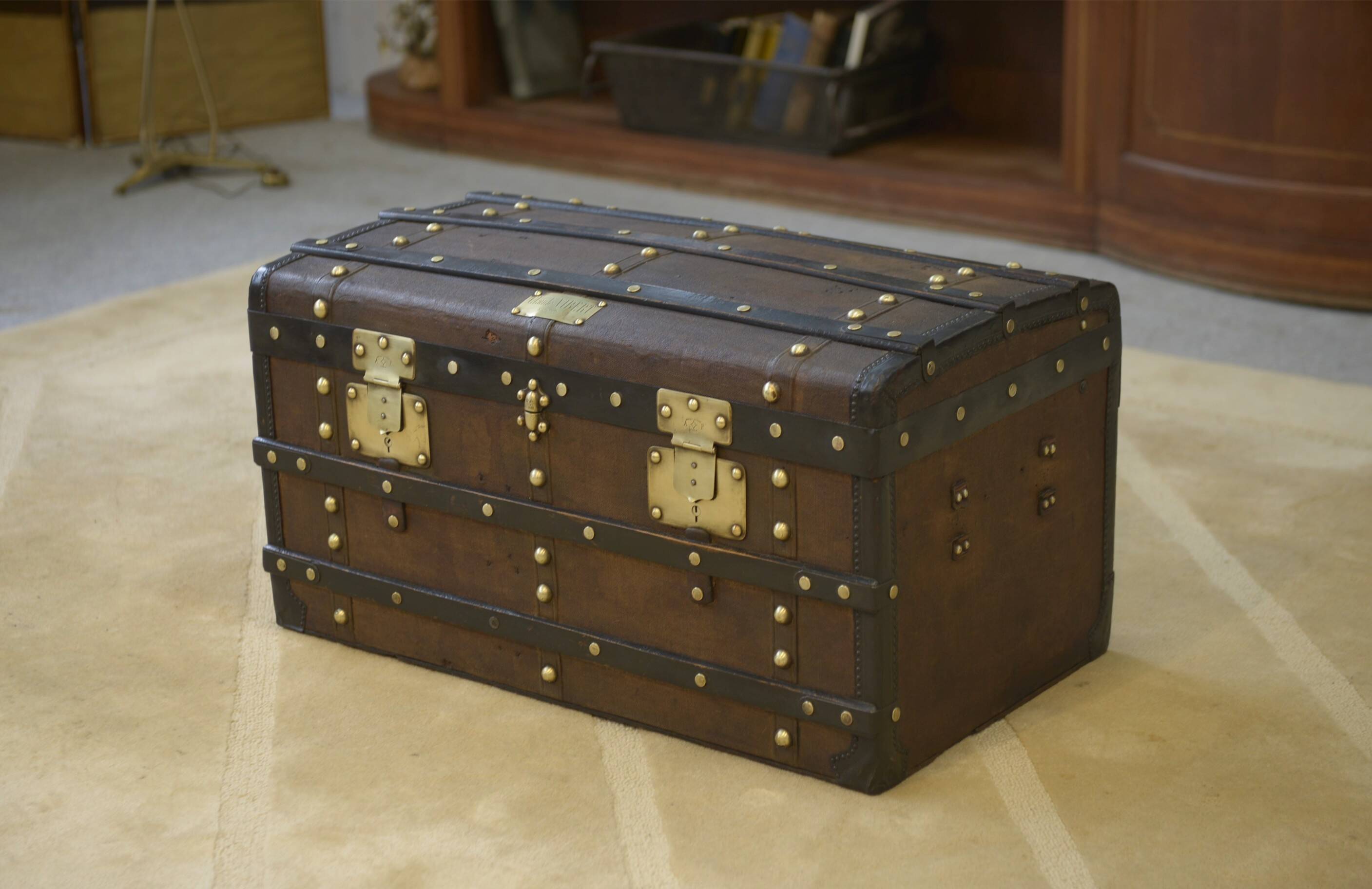 Ancienne malle de voyage 1940’s