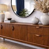 Enfilade scandinave vintage en teck