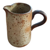 Stoneware cider pitcher