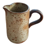 Stoneware cider pitcher
