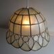 suspension lampshade pearlescent patterns