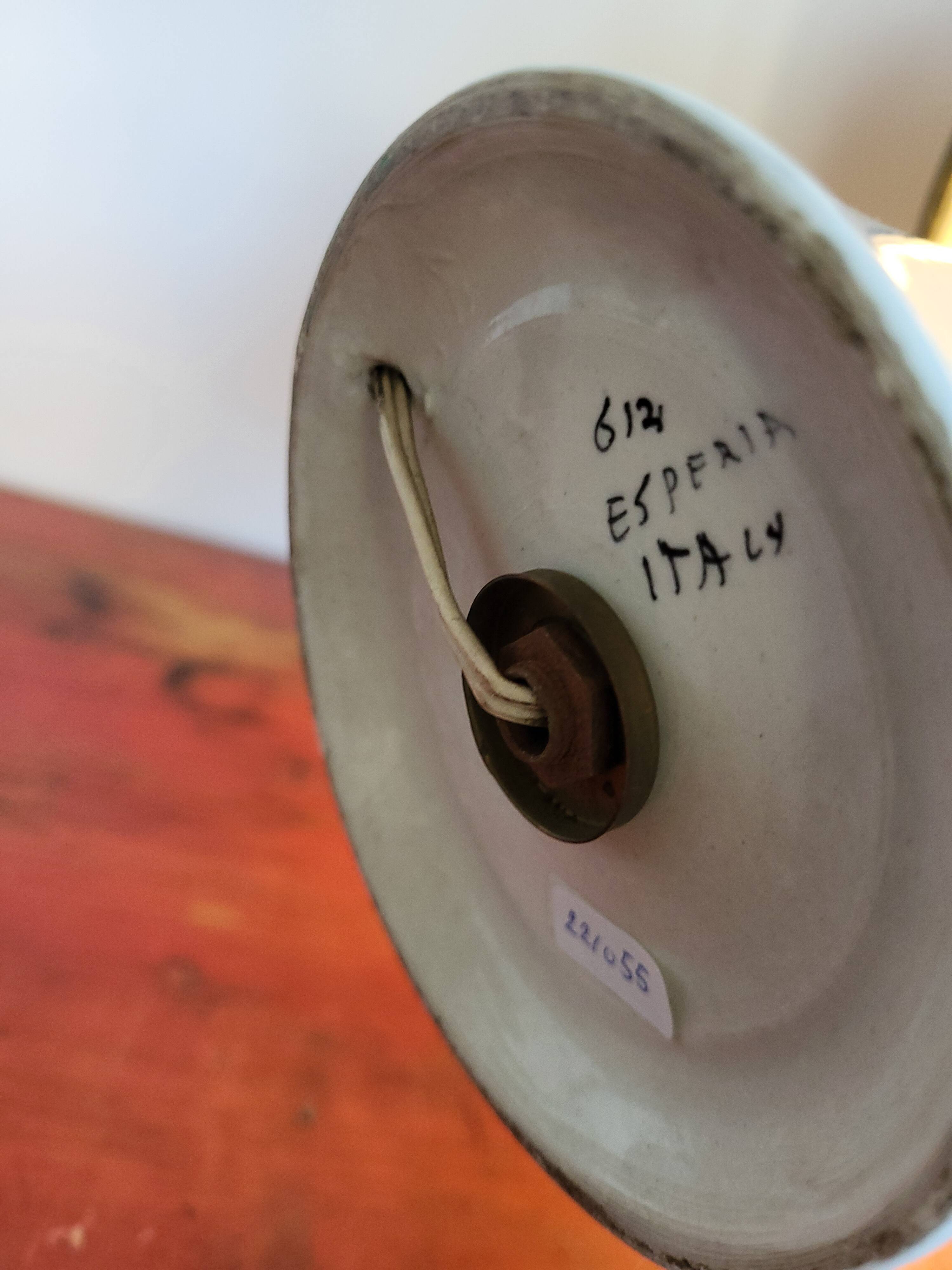 Lampenvoet San Marino, keramiek, Italy, jaren 1950-1960