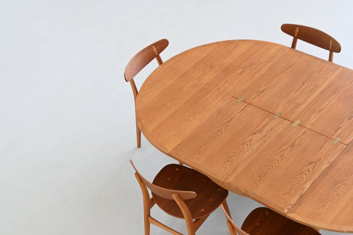 Borge Mogensen model 140 in oak dining table Karl Andersson Denmark 1955
