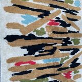 60s design carpet, Jacques Borker 160x270 cm