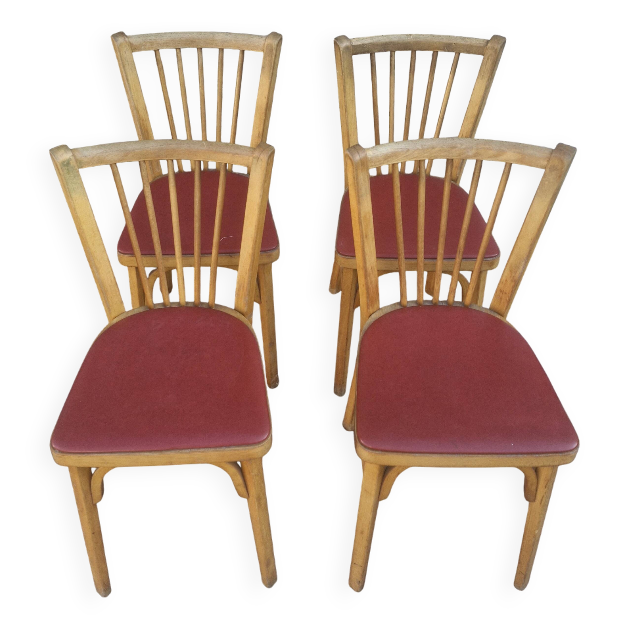 4 Baumann chairs
