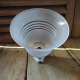 Wall lamp tulip frosted glass edging porcelain support dp 1122240