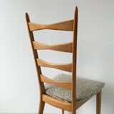 Series of 4 vintage chairs refurbished