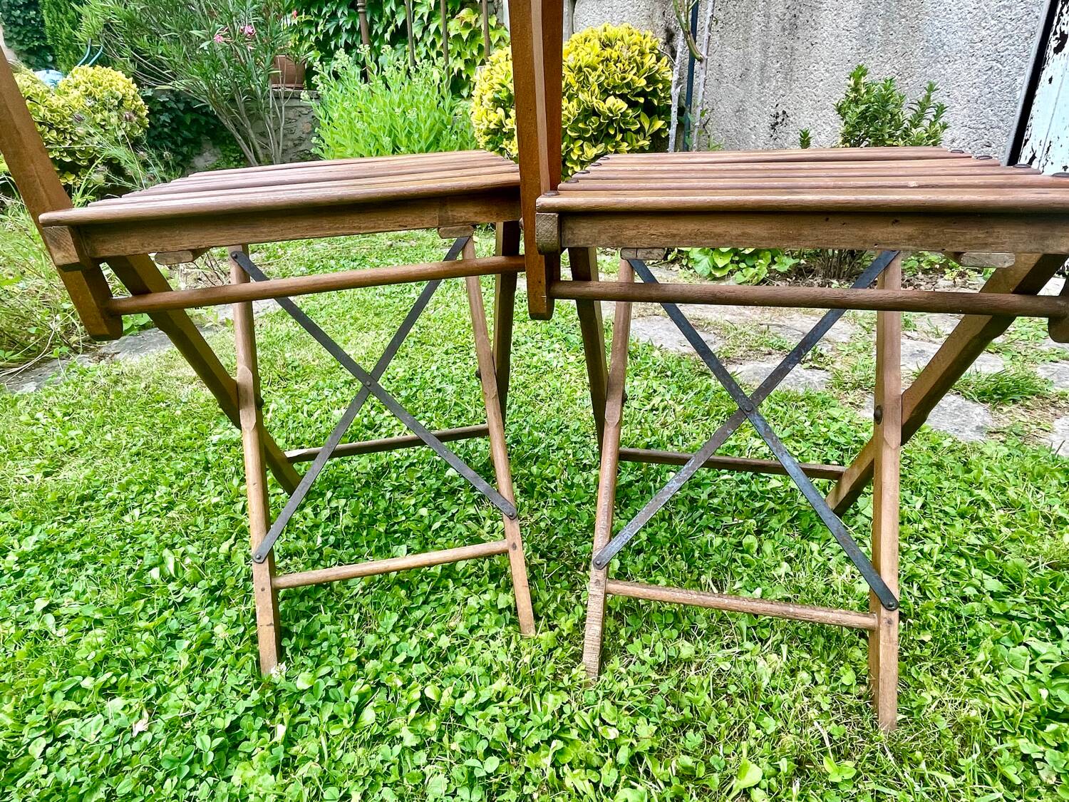 Pair of vintage children's chairs