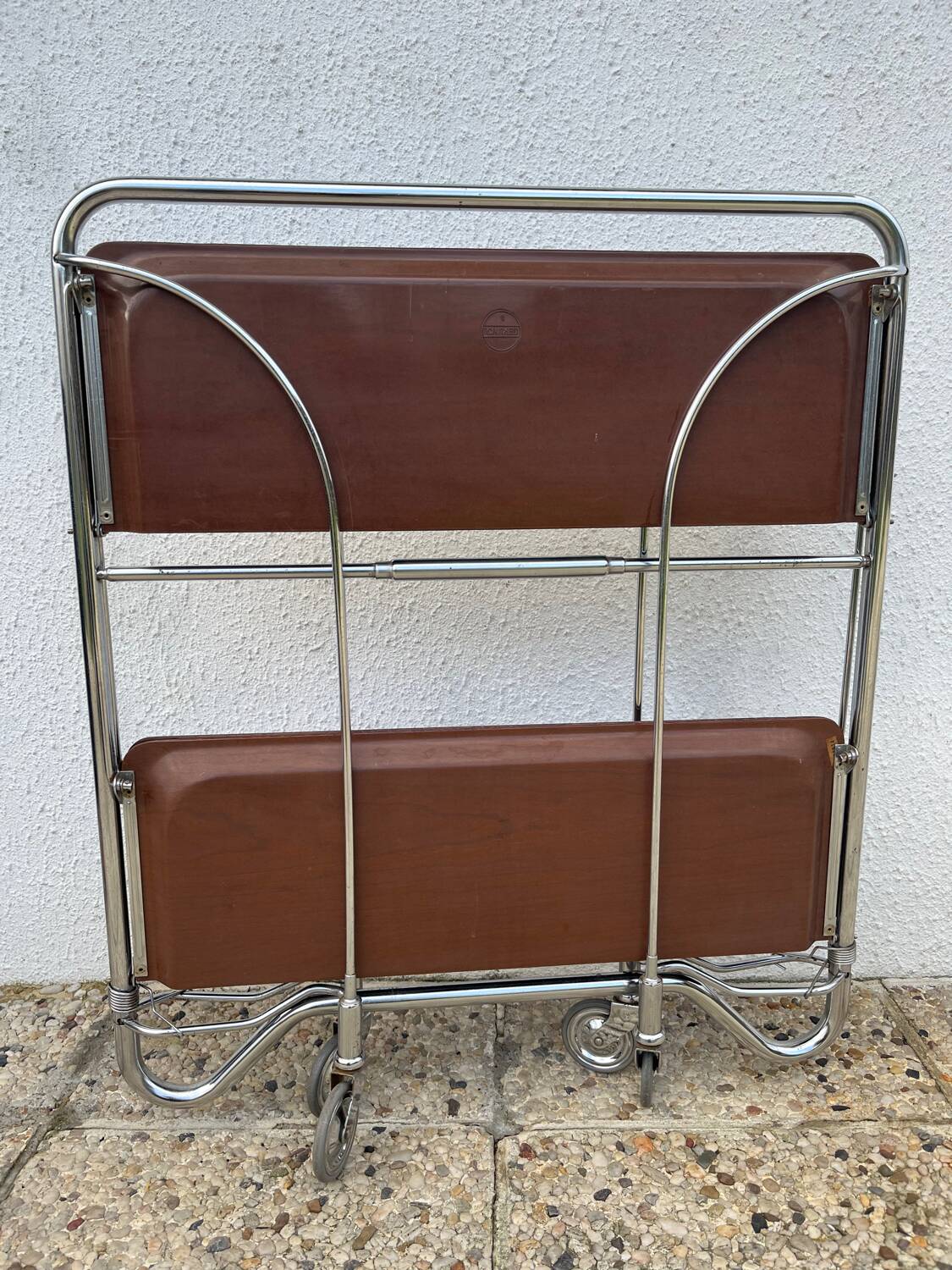 Vintage folding trolley