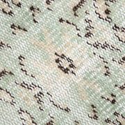 3x9 Shades Of Light Green & Black Vintage Runner Rug, 81x275Cm