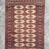 Vintage carpet pakistan drawings bokhara handmade 124x186 cm
