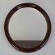 Vintage Oval Wall Mirror, Czechoslovakia, 1970's.