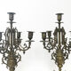 Bronze candelabra, 19th