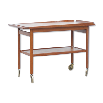 Danish teak serving trolley