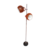 Herda chrome floor lamp with adjustable eyeball lights