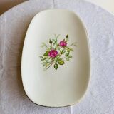 Gien oval serving dish Pompidour model