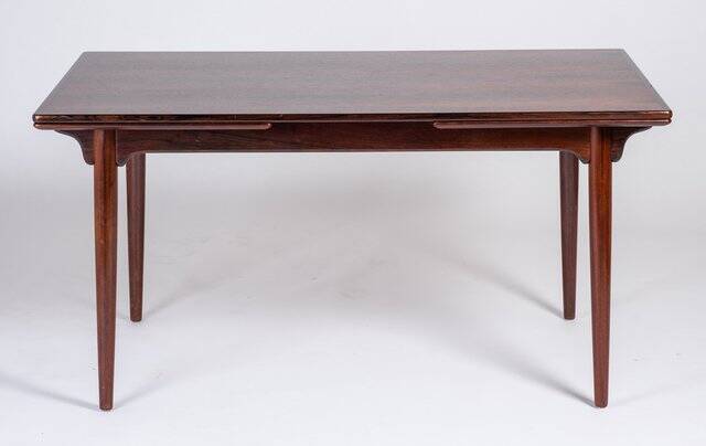 No 54 Extendable Dining Table in Rosewood by Omann Jun, 1960s