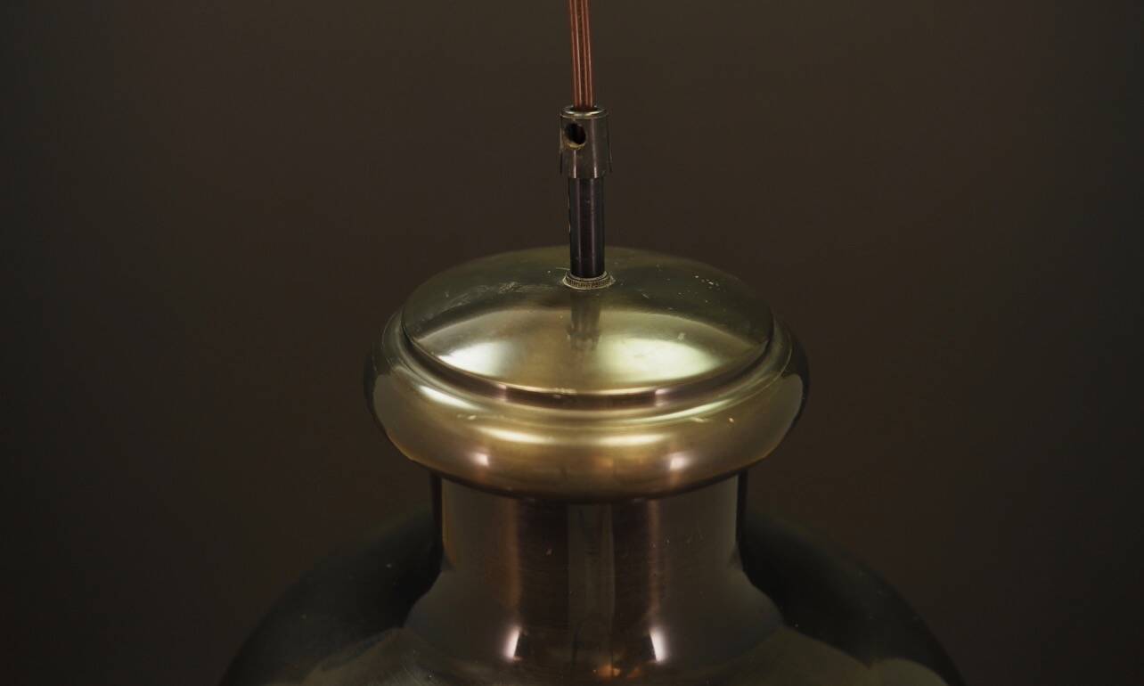 Pendant lamp, Danish design, 1970s, manufacturer: Holmegaard