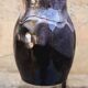 Vintage ceramic vase from the 60s signed accolay