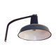 Large industrial wall lamp iron and lampshade enamelled tole