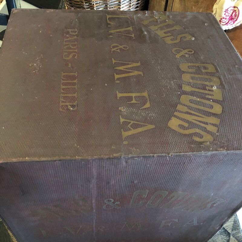 Haberdashery cabinet 8 drawers l.v. and m.f.a paris-lille