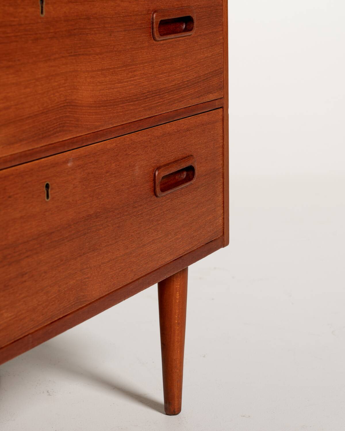 Teak Chest of Drawers, Scandinavia, 1960s