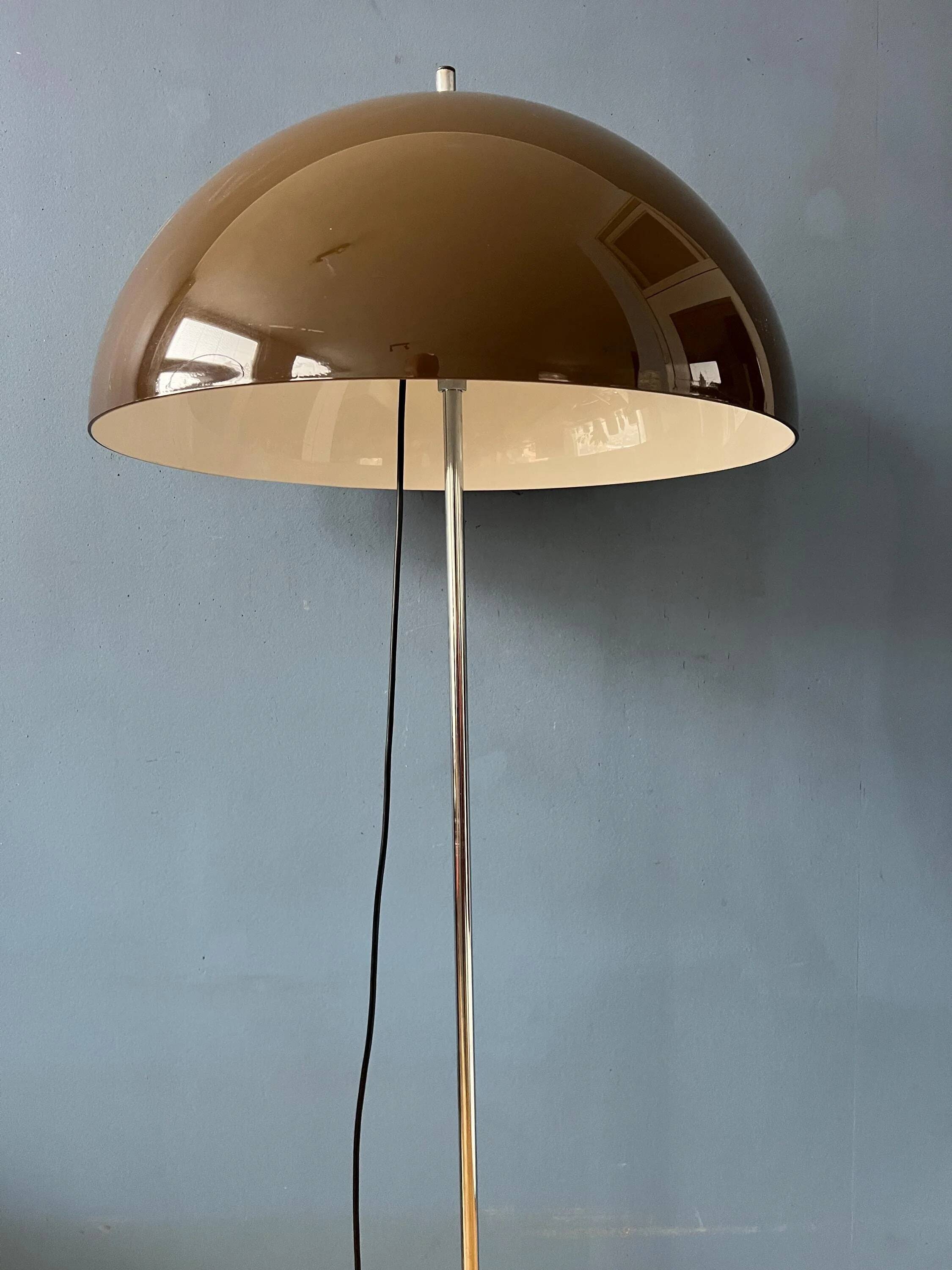 Space Age vintage mushroom floor lamp GEPO by Gino Sarfatti