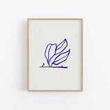 Botanical illustration giclee print, 50x70