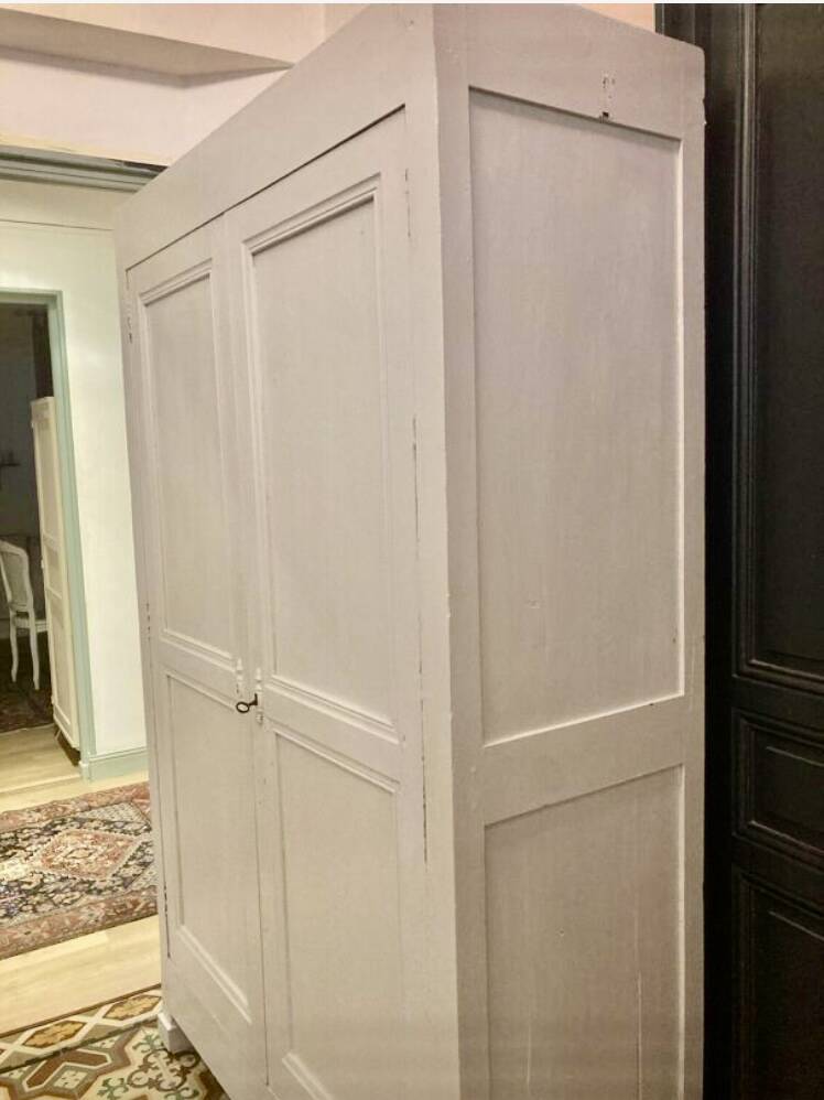 Parisian solid wood wardrobe