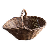 Panier en osier ancien
