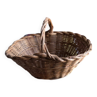 Old wicker basket