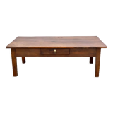 Table basse en teck avec tiroir