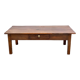 Table basse en teck avec tiroir