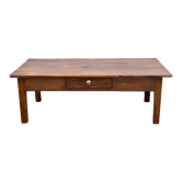 Table basse en teck avec tiroir