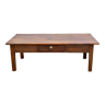 Teak coffee table with drawer