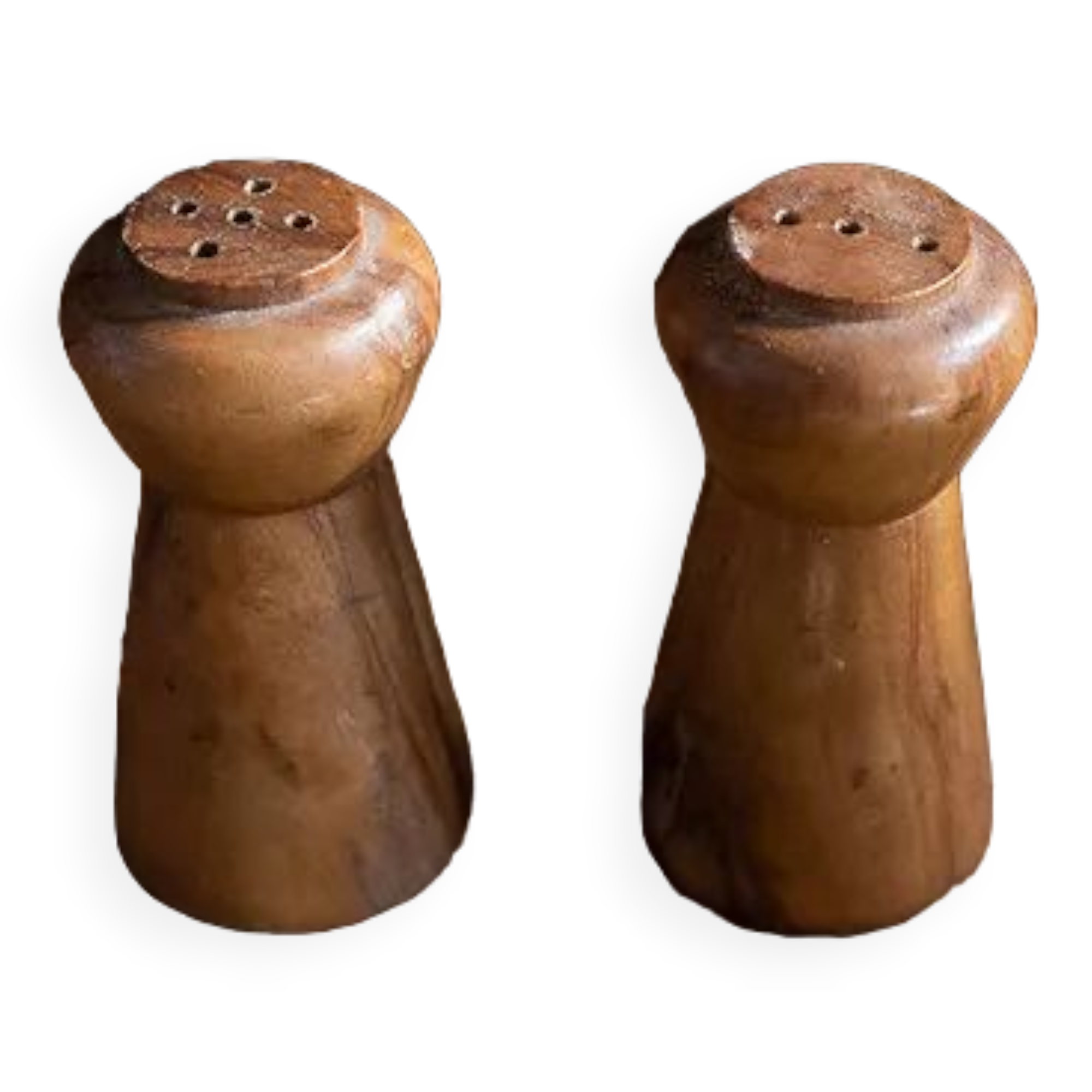 Brutalist salt and pepper set