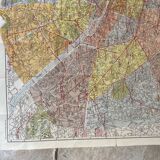 Map of Paris 1962