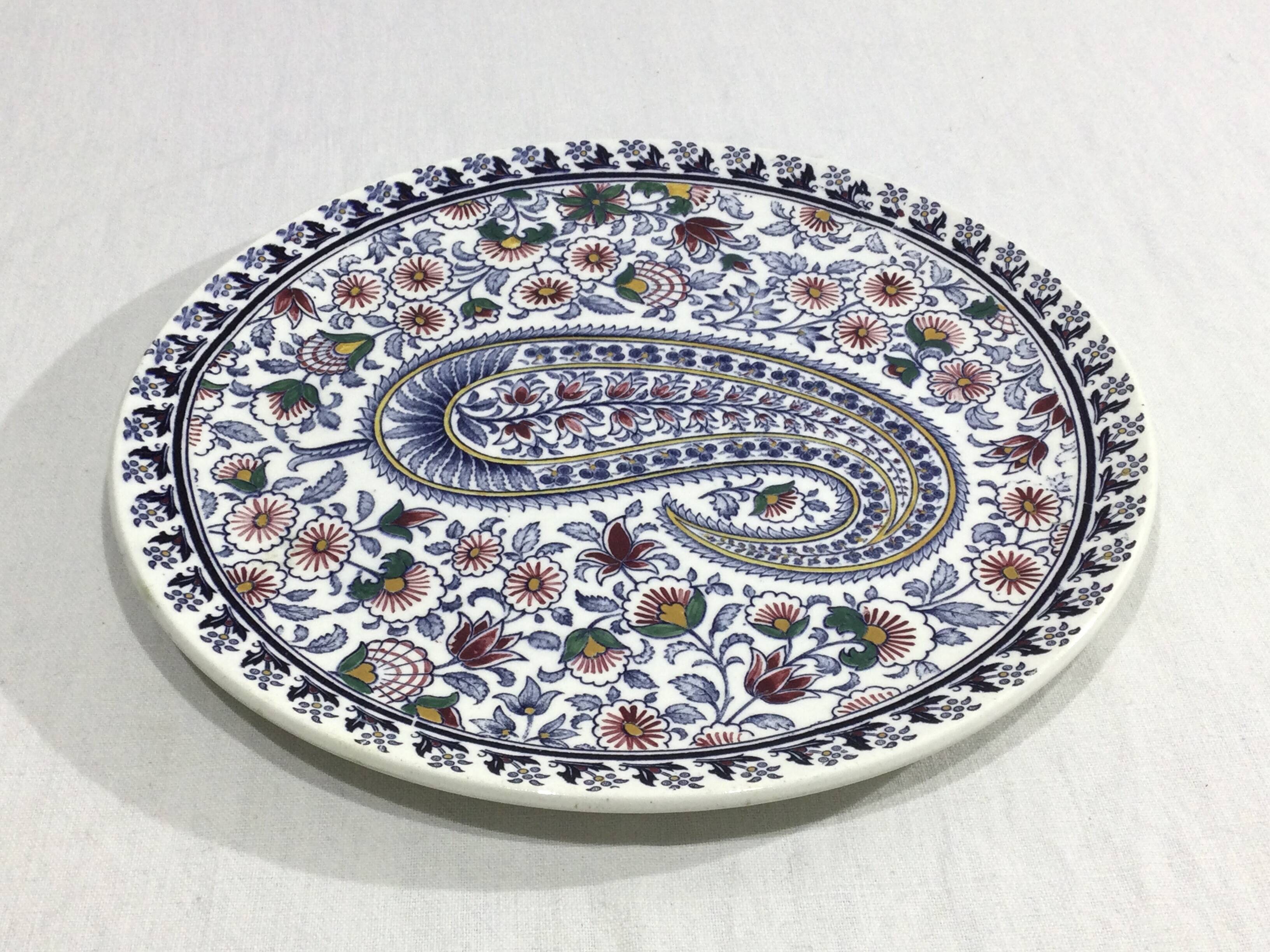 Gien – Round dish Cashmere model