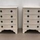 Paire de chevet style anglais