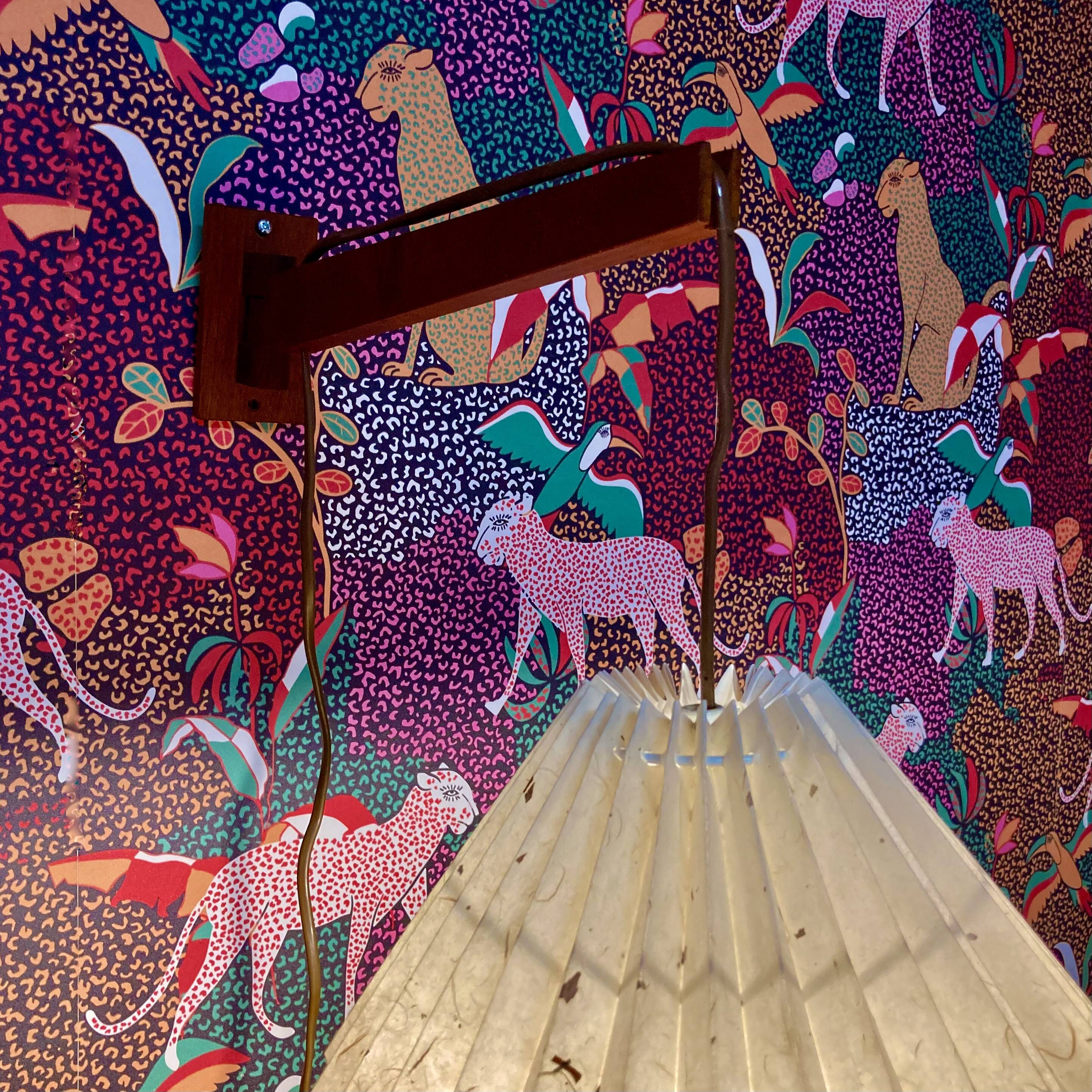 Modular appliqué in Scandinavian design from the 1950s.