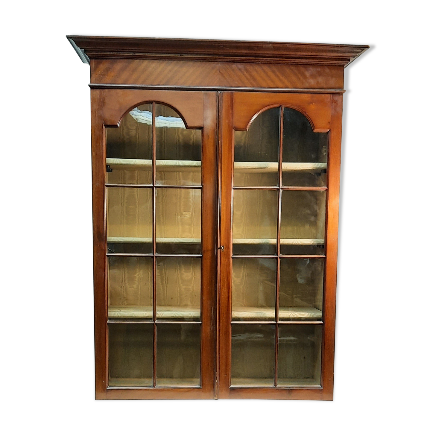 Vitrine anglais en acajou