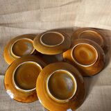 6 assiettes céramique Provençale