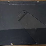 Old painting, rural landscape signed and dated.