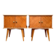 Deux chevets vintage rénovés