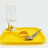 3 sets of Amboss Party Palette & spork, plate & spoon & fork, Austria, 1970s