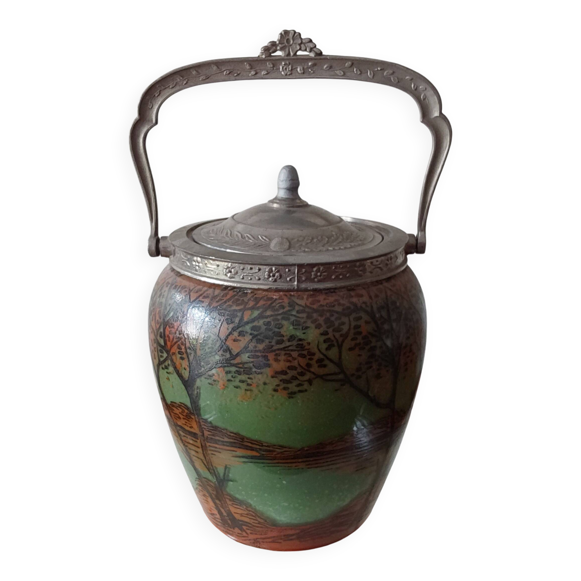 Bucket or biscuit tin