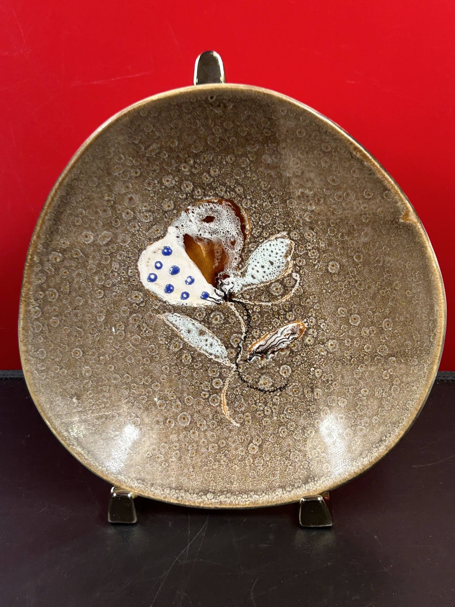 Set of 5 deep plates 21 cm in earthenware from MBFA Pornic model diff.