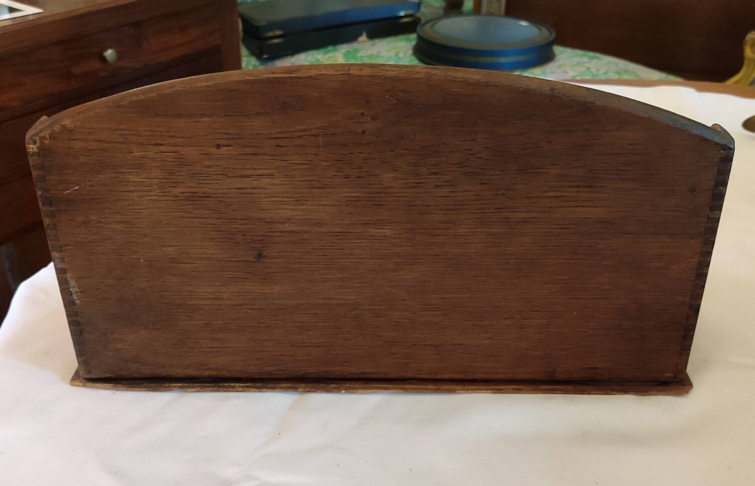 Old mail rack letter holder