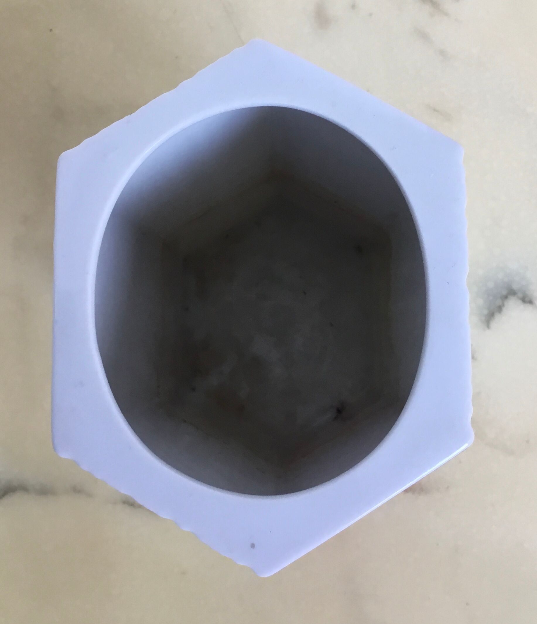 Porcelain vase with psychedelic decoration Arzberg Germany - 1960