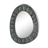 Ceramic mirror 17x23cm